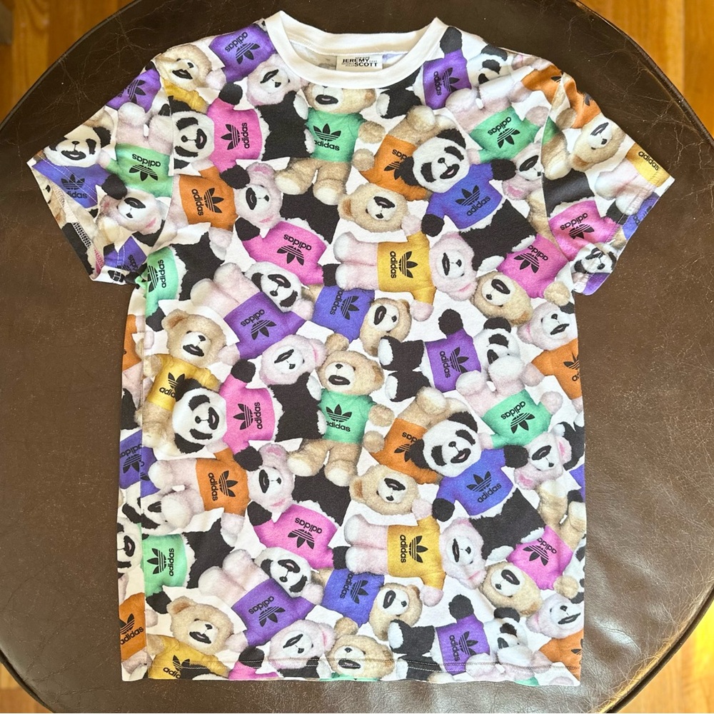 Adidas Originals Jeremy Scott Bear Big Tee W60480 Teddy Shirt M